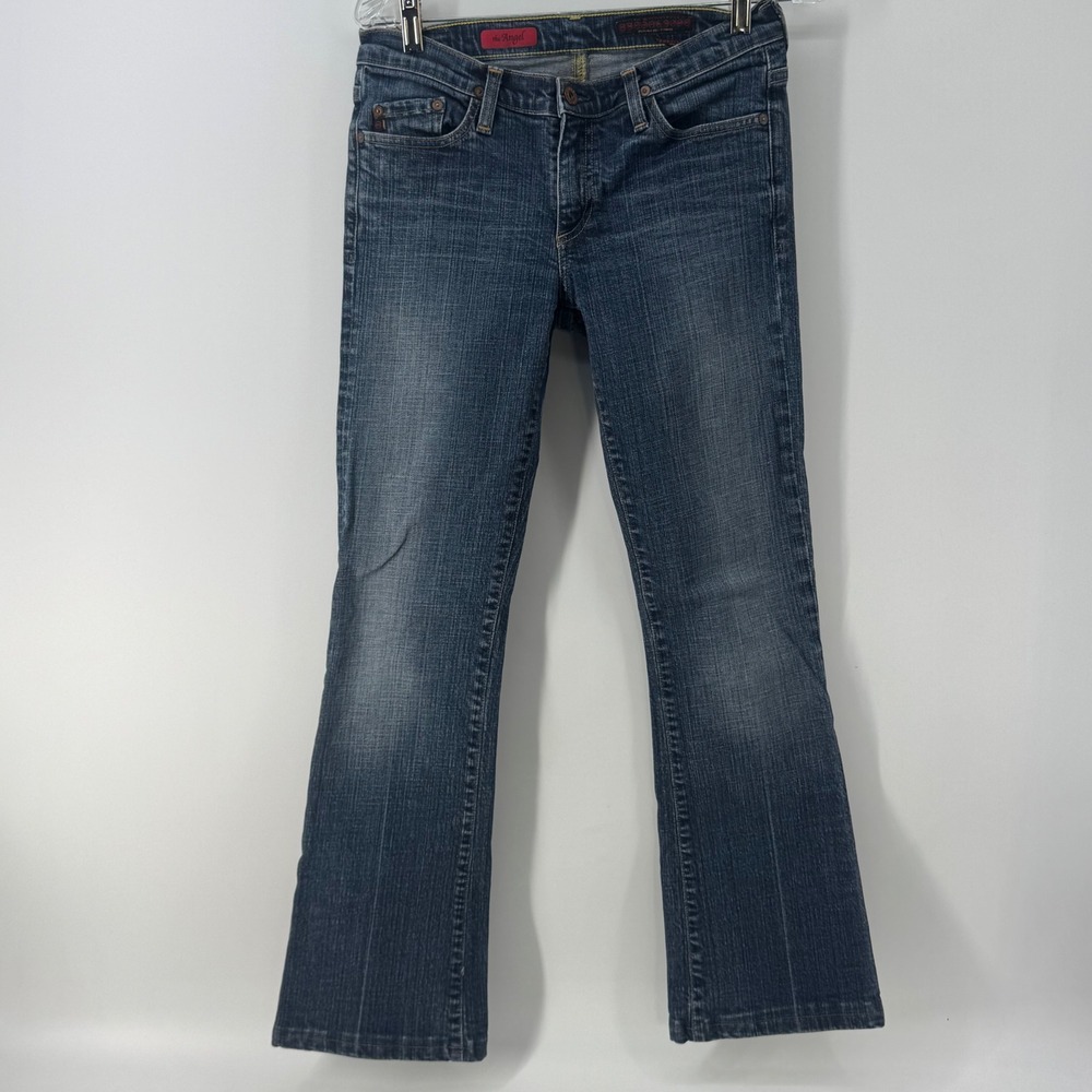 AG Adriano Goldschmied The Angel Bootcut Jeans Dark Wash Size 27 Regular USA